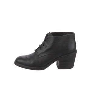Rachel Comey Black Lace Up Ankle Boots
